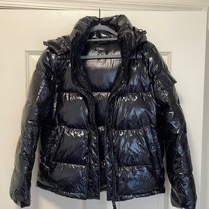 Aqua Lacquer Ella Down Puffer Jacket